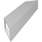 Ekena Millwork 3-in. W x 14-in. D x 18-in. H Traditional Architectural Grade PVC Knee Brace BRCP03X14X18TRA - alternate 5